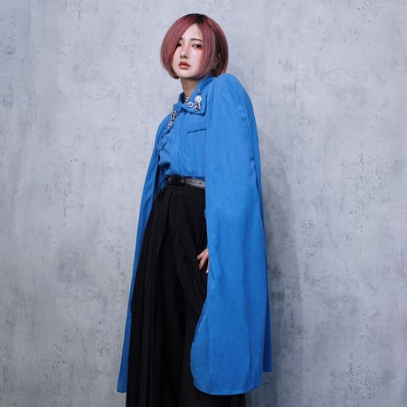 JEWEL MANT SHIRT(BLUE)
