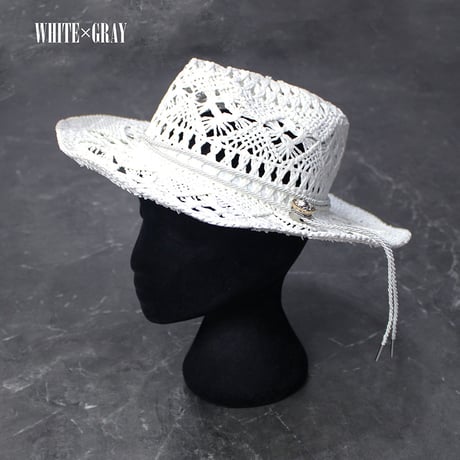 Camellia FEDORA STRAW HAT