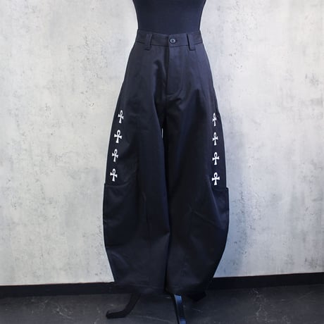 ANK SLACKS(SILVER)