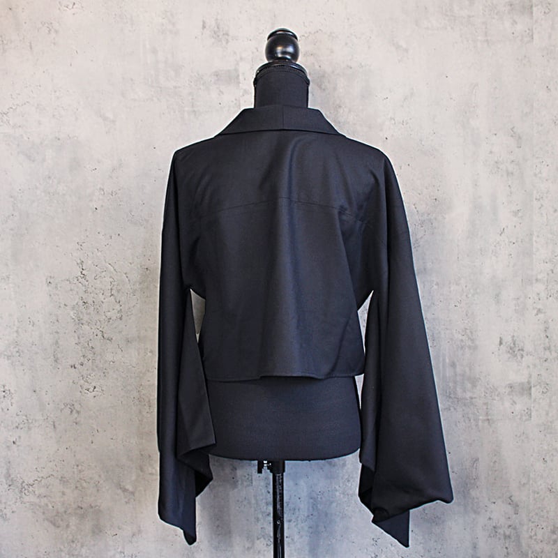 KIMONO SHORT JACKET(BLACK) | CuLLt