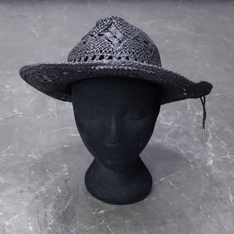 Camellia FEDORA STRAW HAT