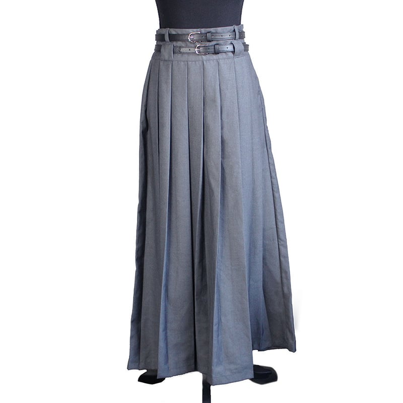 DOUBLE BELT LONG SKIRT | CuLLt