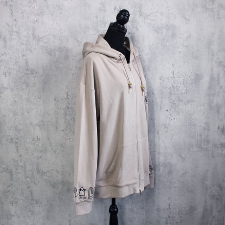 MURAL HOODIE(SAND)