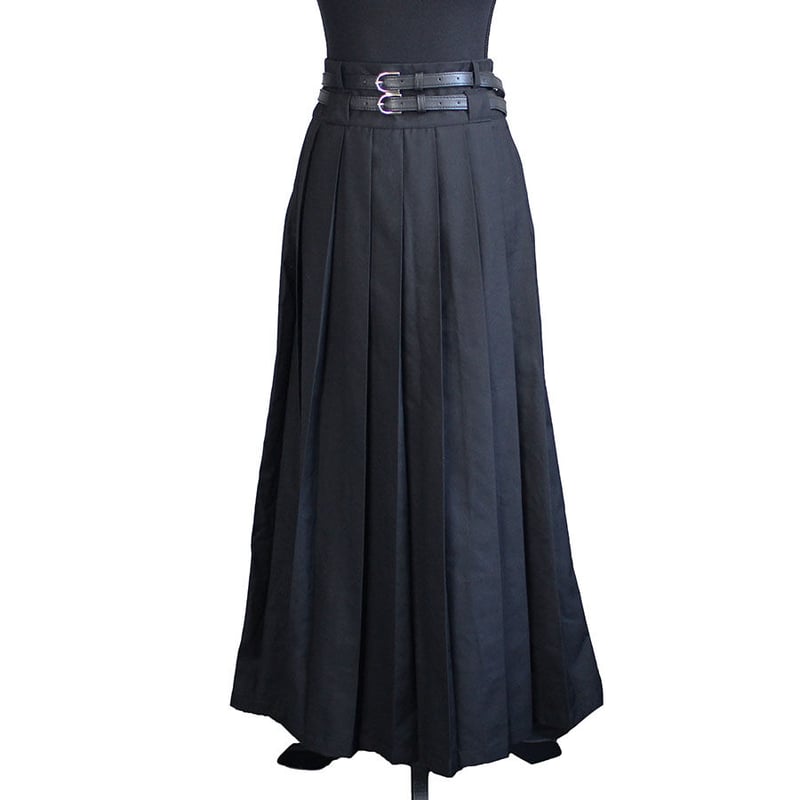 DOUBLE BELT LONG SKIRT | CuLLt