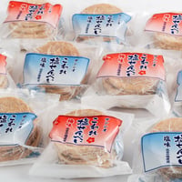 こわれ塩せんべい5枚入　　　　ミックス（塩味・梅味）　　　　　　　1ケース20個入　　　　　　　　賞味期限150日
