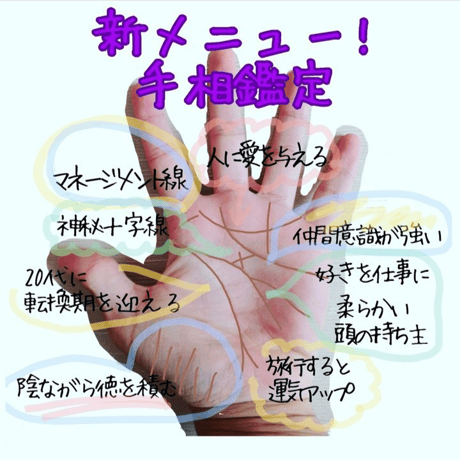 手相鑑定