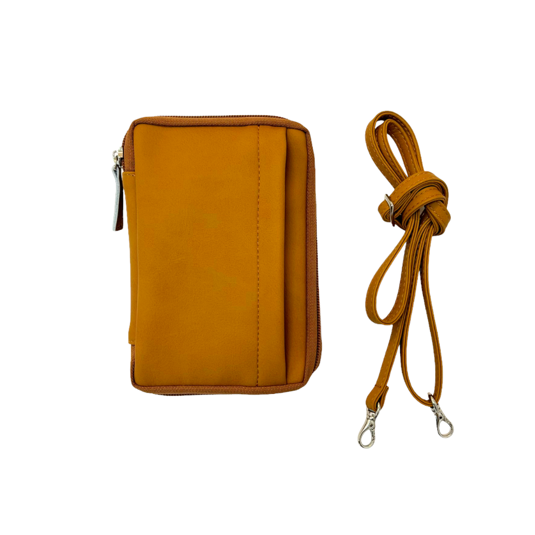 文庫版】読むしかできないブックショルダー（新仕様・キャメル） | 葉