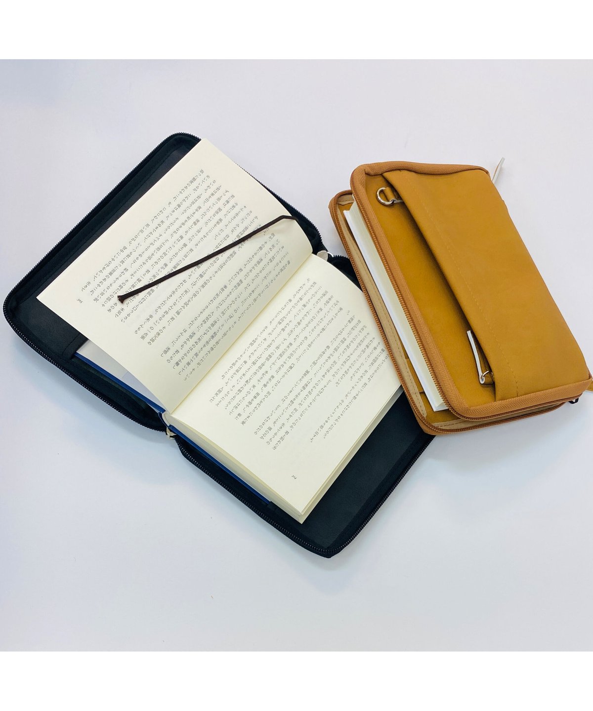 箱なし】四六判 読むしかできないブックショルダー（キャメル） | 葉々