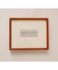 平岡瞳／多色刷り版画「青い散歩道」 | 葉々社 BOOKS&PUBLISHING