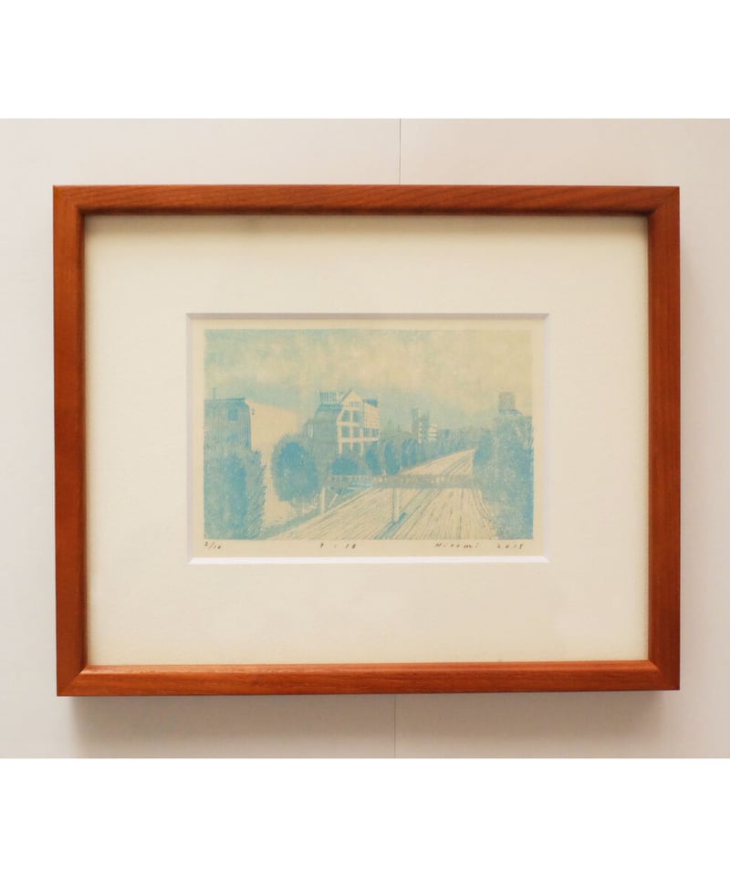 平岡瞳さん　版画 2023年 巡回＞11月20日（木）〜12月8日（月）平岡瞳 個展「風のうた