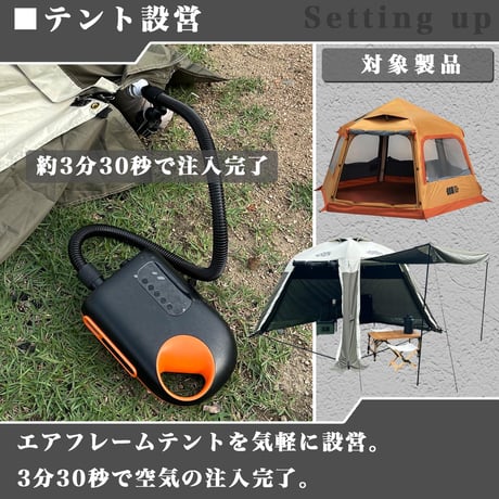 【多用途エアーテント】エアキャノピータープメッシュテント