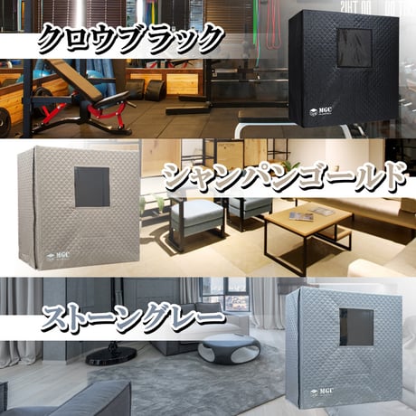 速熱一畳サウナ「Heat BOX」10分で100℃の屋内本格サウナ