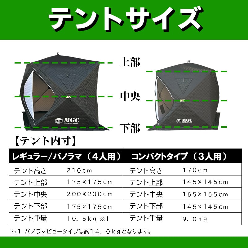 コンパクトサイズ】サウナテント・サウナセット | MGC-ShareFunN