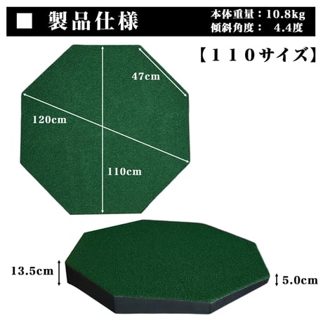 【ゴルフ練習傾斜マット】斜面ショットを練習してスコアアップ