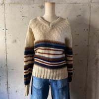 70s border knit