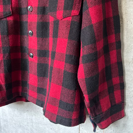 70s LUMBER KING Wool Shirt Jacket