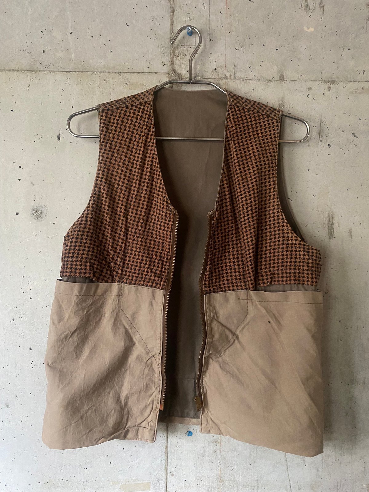 雰囲気◎ 50's USA製 WOOD-STREAM Hunting JKT 50s WOOD STREAM by TAPTCO Hunting Vest | BIAS S