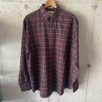 cotton checked shirt ( dead stock )