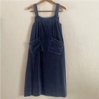 80s corduroy jumper skirt