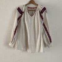 vintage hungary emboidery blouse