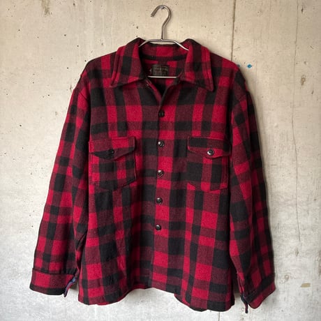 70s LUMBER KING Wool Shirt Jacket