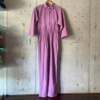 80s pink all-in-one