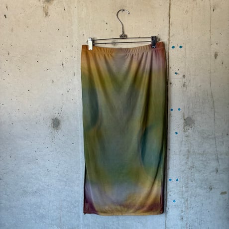 tie-dye skirt