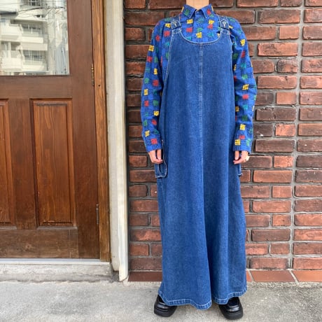 80s demier print shirt