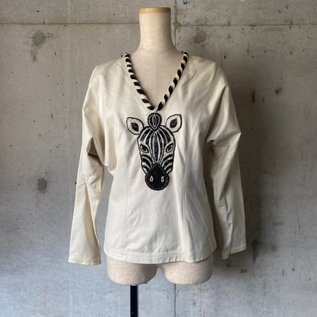 70s leather top