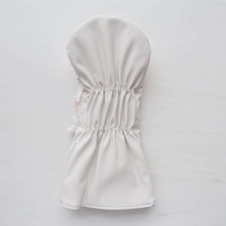 Driver Head Cover / Flower Embroidery