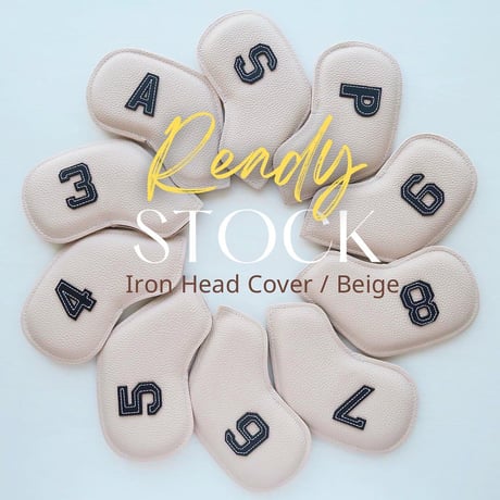 【Outlet】Iron Head Cover / Ivory