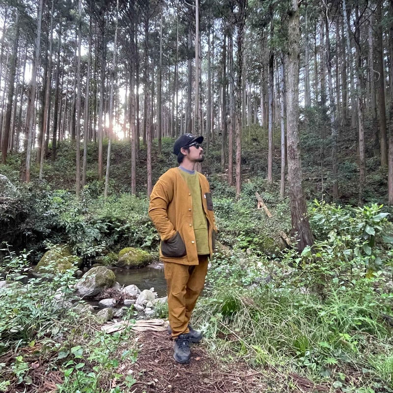 ノーカラー カバーオール COVERALL JACKET NO COLLAR 裏ボア JR