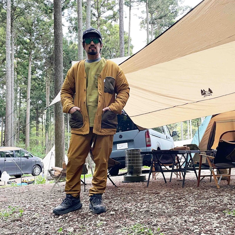 ノーカラー カバーオール COVERALL JACKET NO COLLAR 裏ボア JR