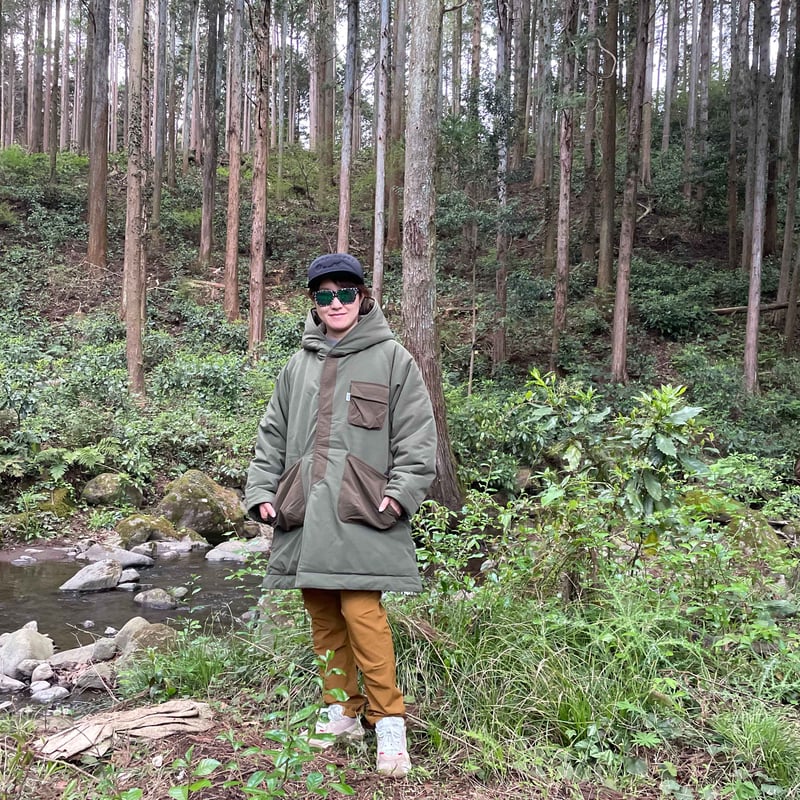 中綿入り ポンチョコートPADDING PONCHO COAT JRD-294 | OUTD