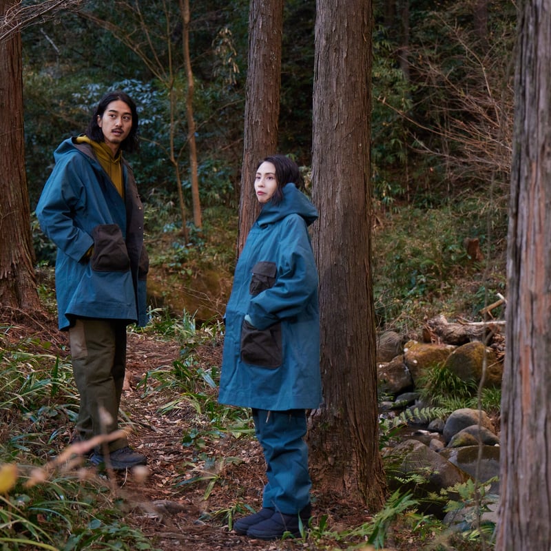 フード ポンチョコートHOODED FIRE PROOF PONCHO COAT JRD-22