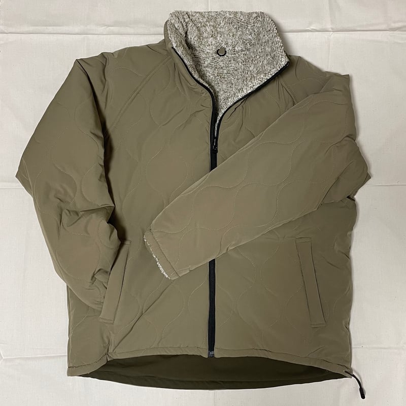 リバーシブル スタンドカラー裏撥水ブルゾンREVERSIBLE BOA BLOUSON JRD