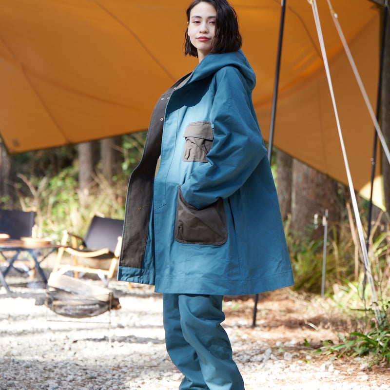 フード ポンチョコートHOODED FIRE PROOF PONCHO COAT JRD-22