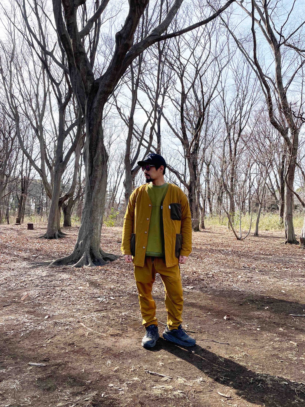 ノーカラー カバーオール COVERALL JACKET NO COLLAR 裏ボア JR