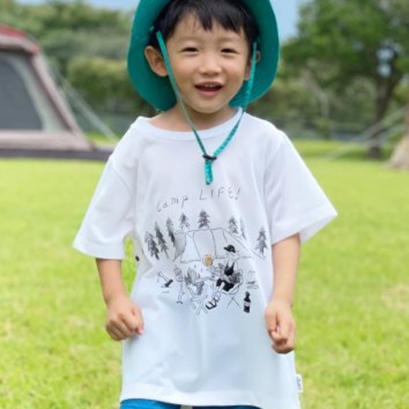 BASIC CREW KIDS Tシャツ JRD x ISO BREWING Hitohi