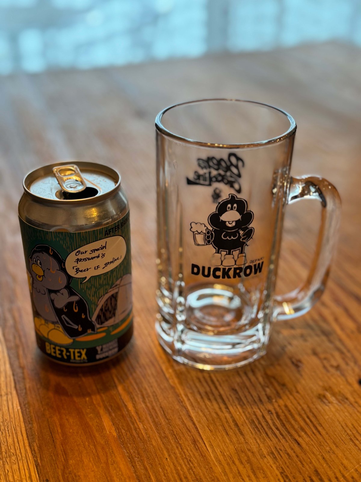 DUCKROW DEPART BEERはGASOLINEジョッキ | OUTDOSKY GAR