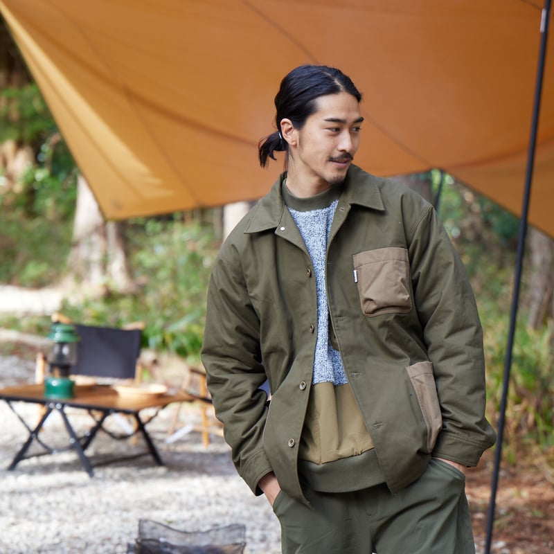 FIRE PROOF シリーズ裏中綿キルティング カバーオール JRD-219R2 | OUT