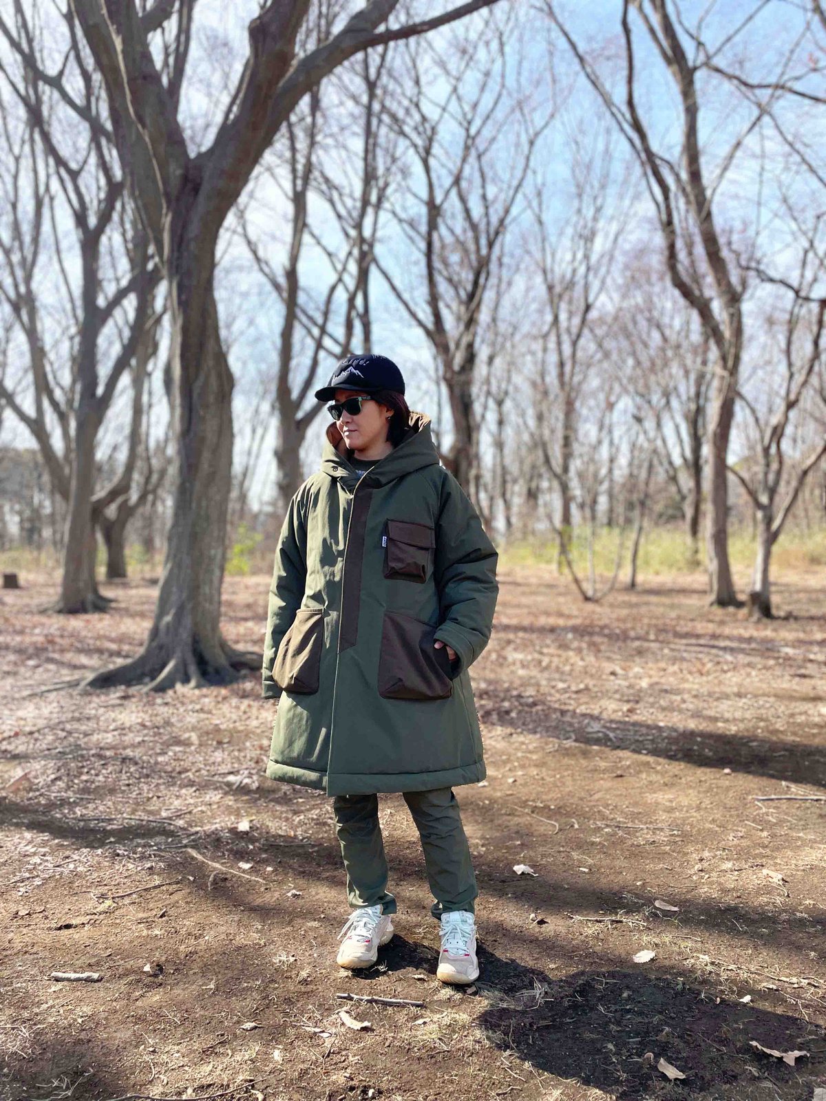 中綿入り ポンチョコートPADDING PONCHO COAT JRD-294 | OUTD 中綿入り ポンチョコートPADDING PONCHO COAT JRD-294 | OUTD
