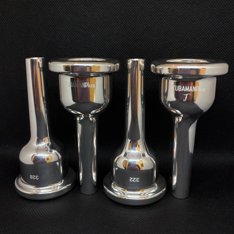 TUBAMANPlus チューバ Tubaテューバ マウスピース ステンレス鋼製 TUBAMANPlus マウスピース(2025年版） | TUBAMANPlus