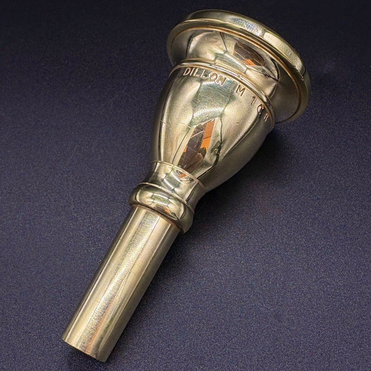 DILLON PS 01 チューバマウスピース金メッキ Vincent Bach 24AW チューバ GP マウスピース 金メッキ