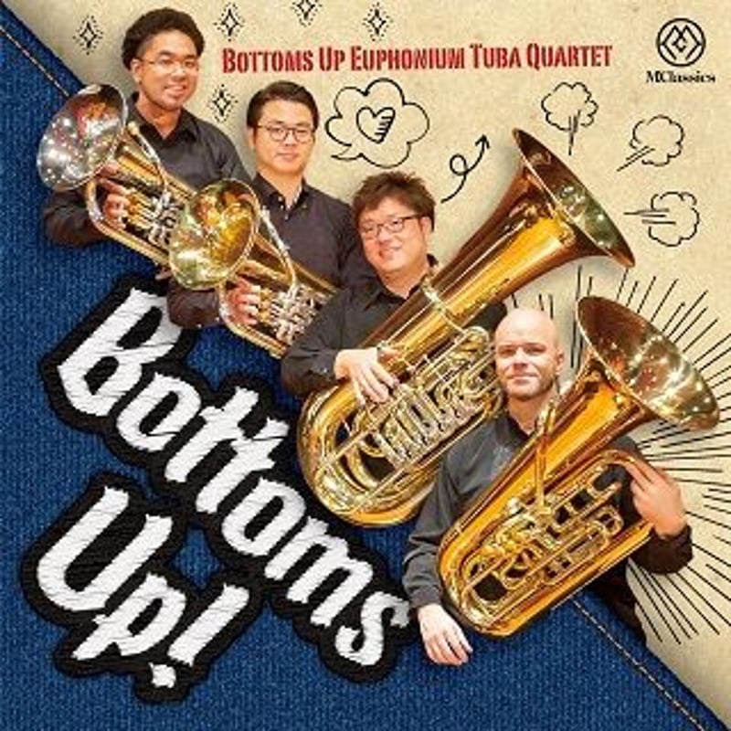 CD】ボトムズ・アップ・ユーフォニアム・テューバ・カルテット