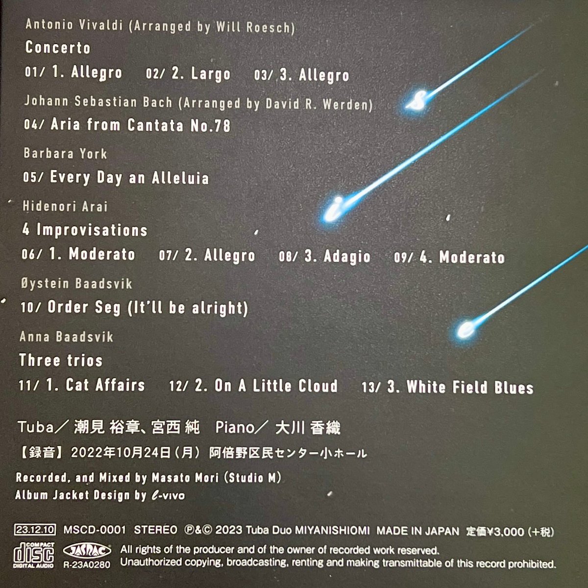CD】MIYANISHIOMI