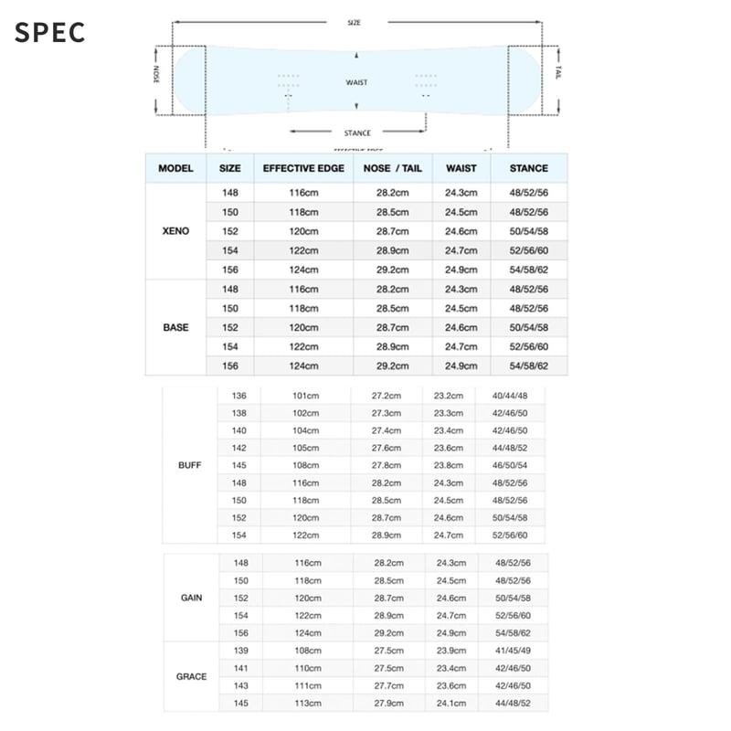 25-26 【 GRACE 】 GT スノーボード 板 | GT snowboards