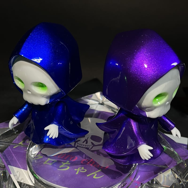 キャンディーパープル ドクロ ちゃん 骸骨 髑髏 スカル ガイコツ 死神