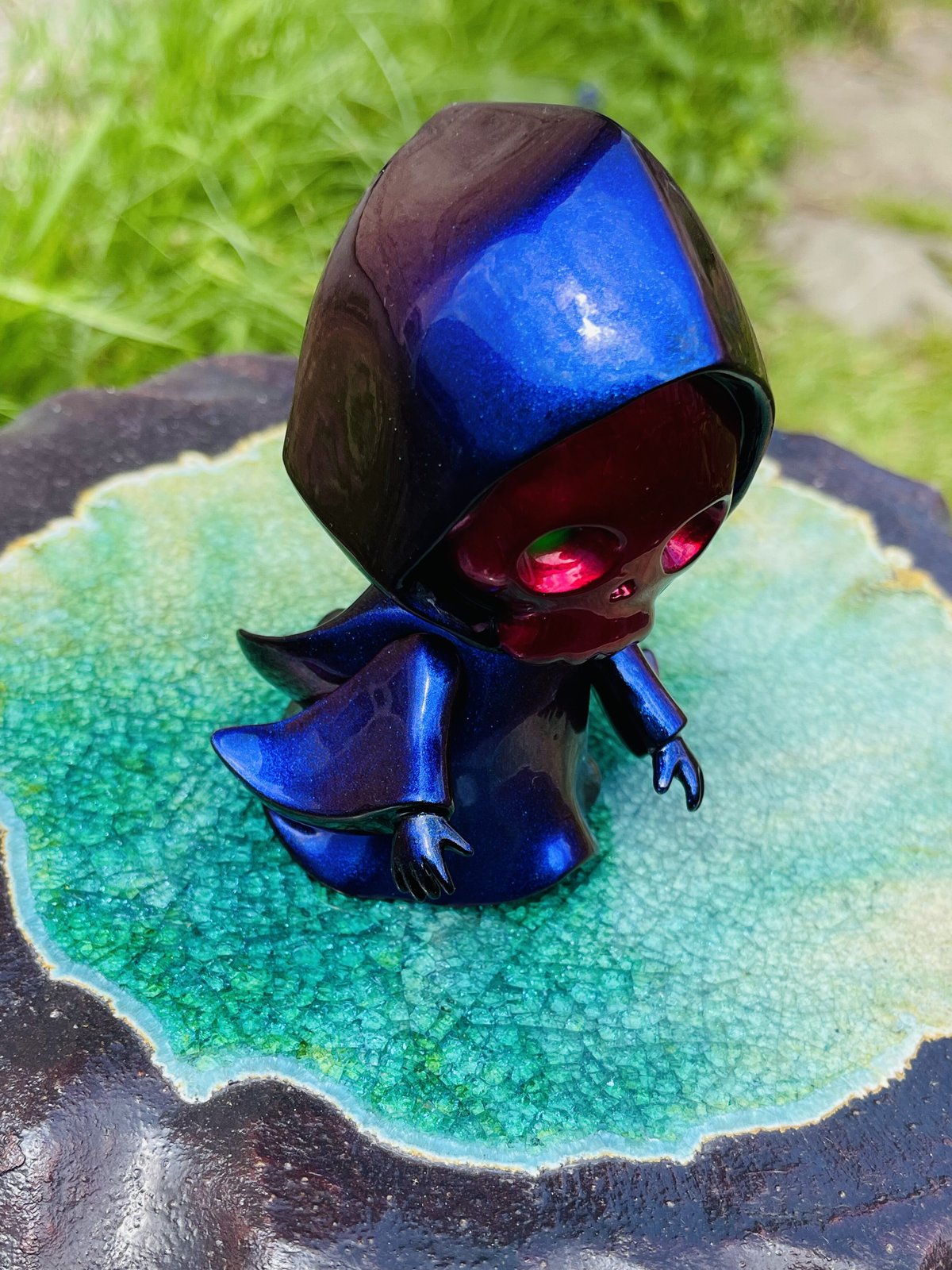 【新品未開封】GhosTee ソフビ　フィギュア_蓄光×RED シカリオカルテル 新品未開封】GhosTee ソフビ フィギュア_蓄光×RED シカリオ