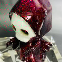 ドクロちゃん キラキラグリーン 骸骨 髑髏 スカル ガイコツ 死神 幽霊